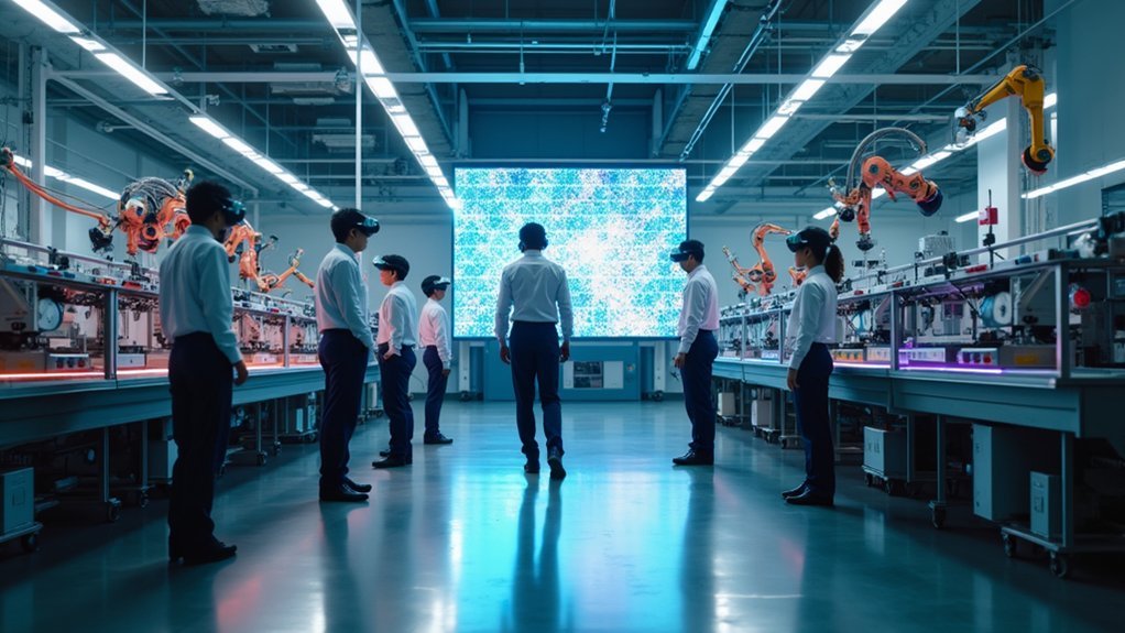 factory floor vr tracking
