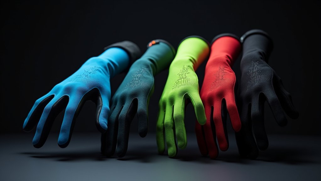 immersive finger tracking gloves