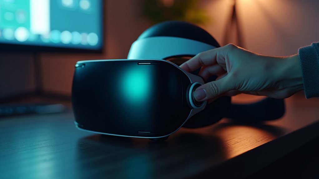 adjust vr display settings