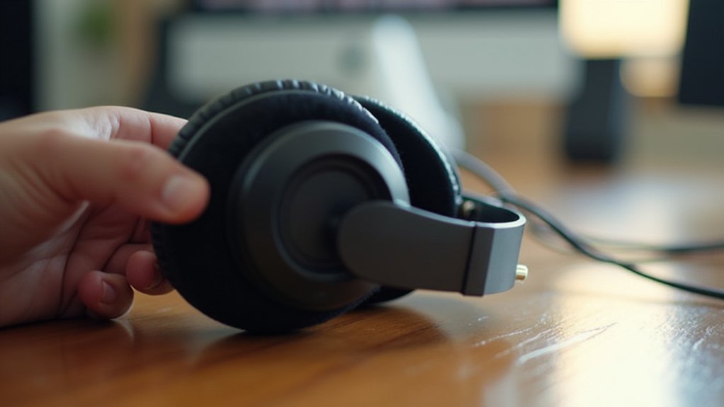 adjusting headset for comfort