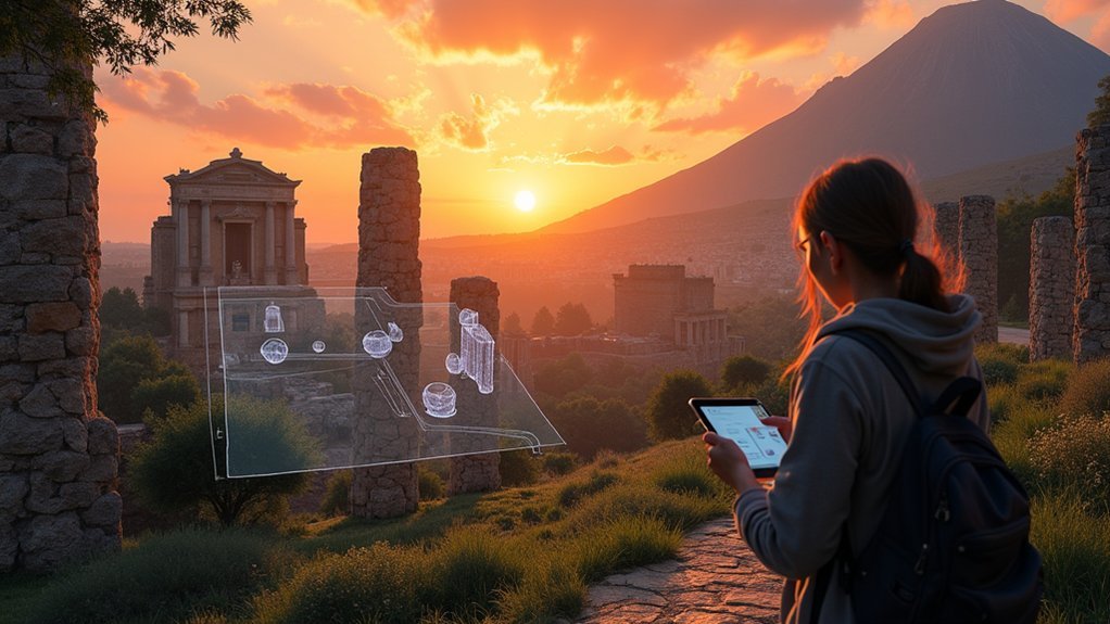 augmented reality enhances archaeology