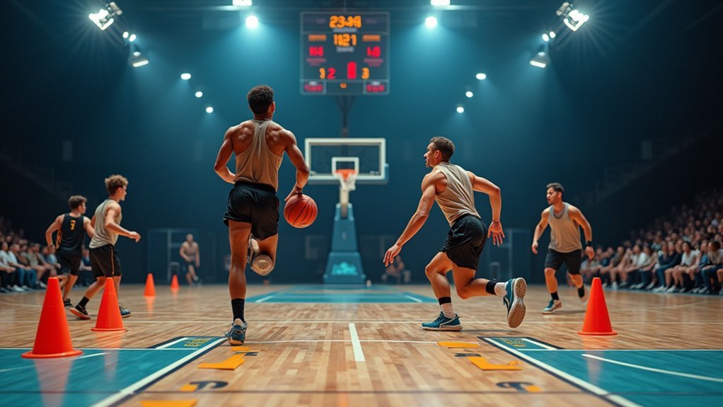 basketball skill conditioning simulation