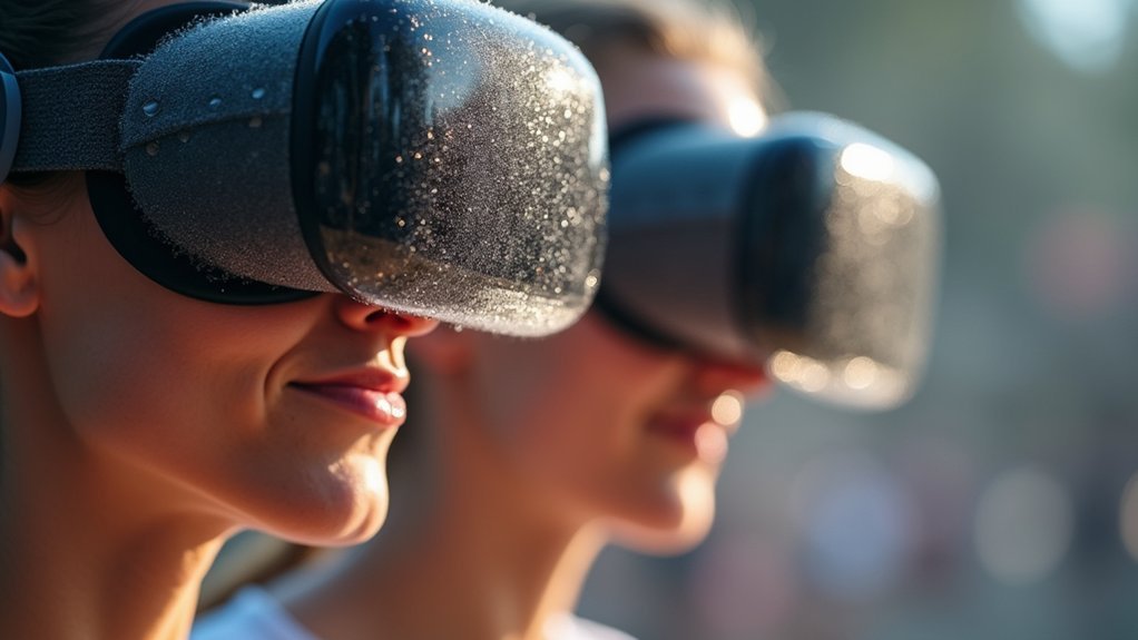 body heat causes fogging