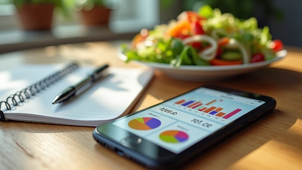 calorie tracking account setup