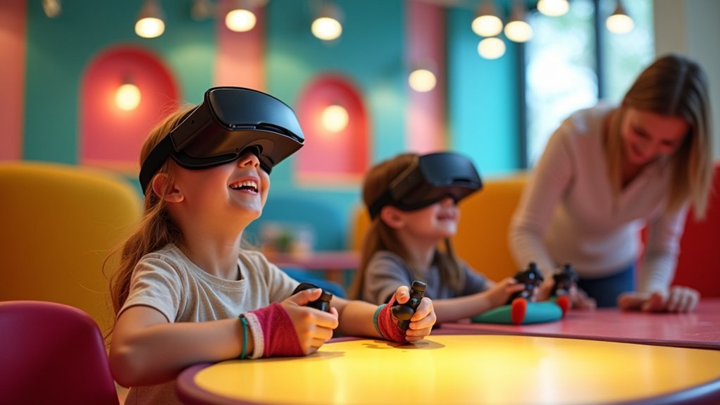 child friendly virtual reality zones