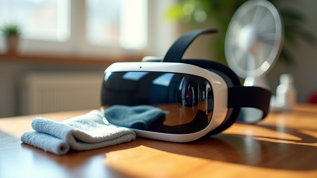 clean lenses ensure ventilation