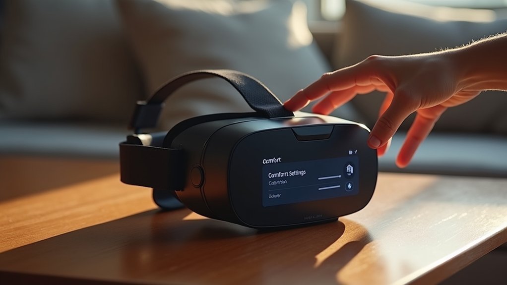 comfortable vr calibration settings