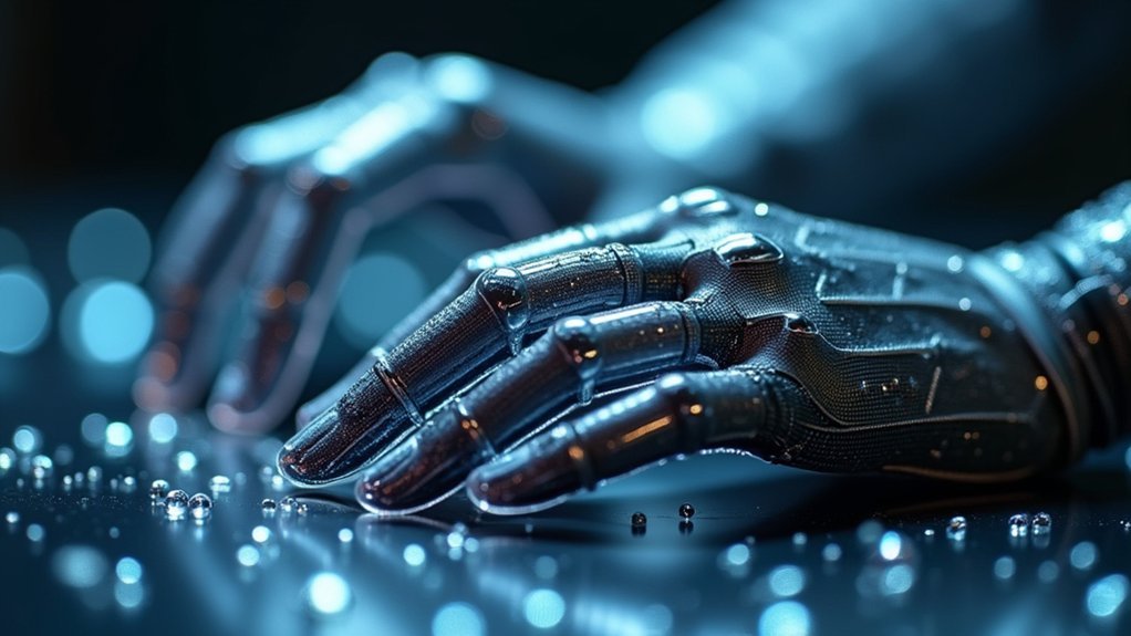 electroosmotic haptic glove technology