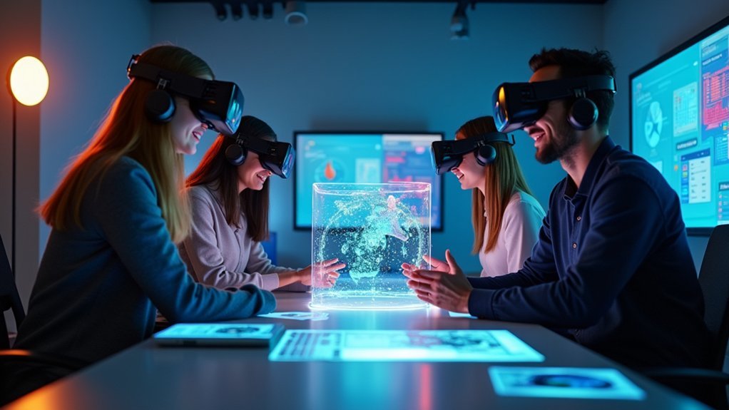 enhanced collaborative virtual environments