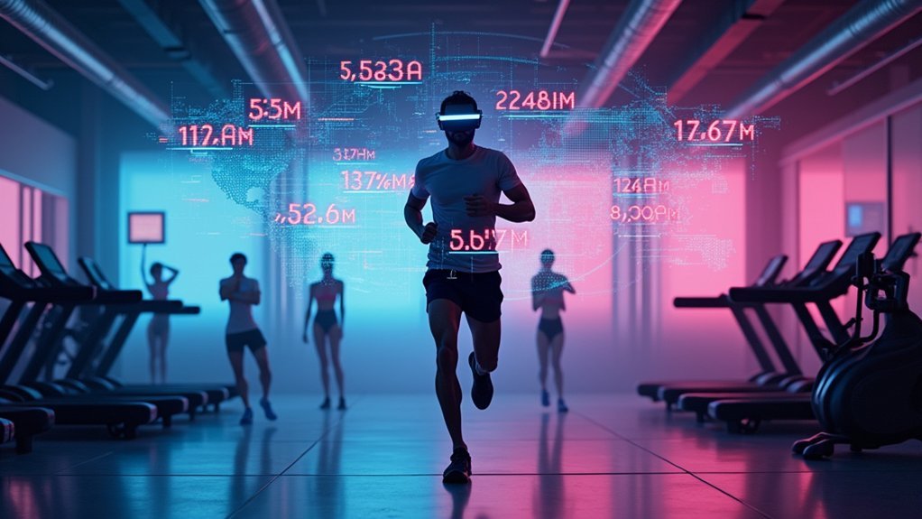 fitness tracking in mixed reality