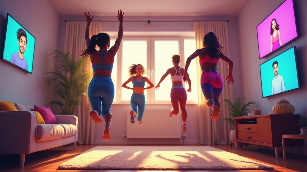 gamified competitive fitness experience