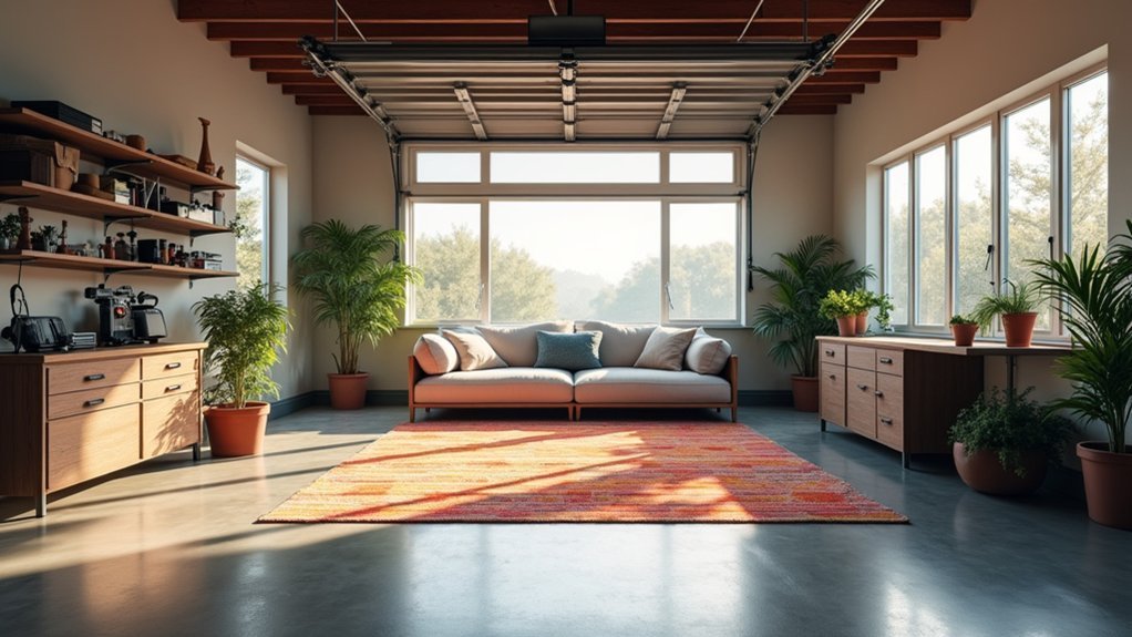 garage transformation for roomscale