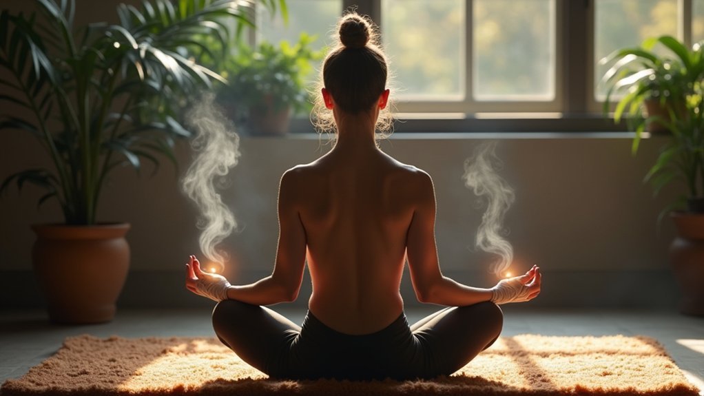 haptic enhanced meditation experience