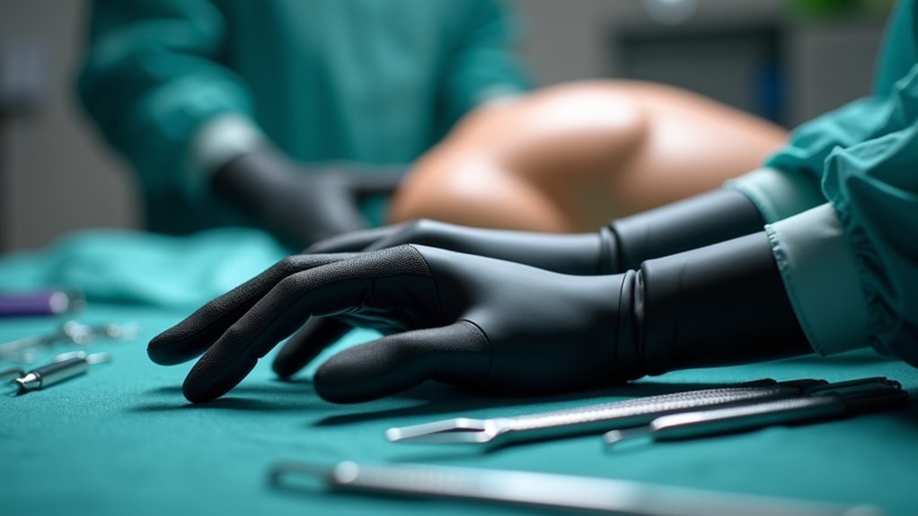 haptic gloves enhance surgical training