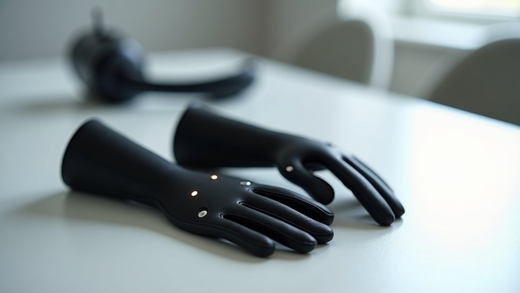 haptic gloves enhance virtual interaction