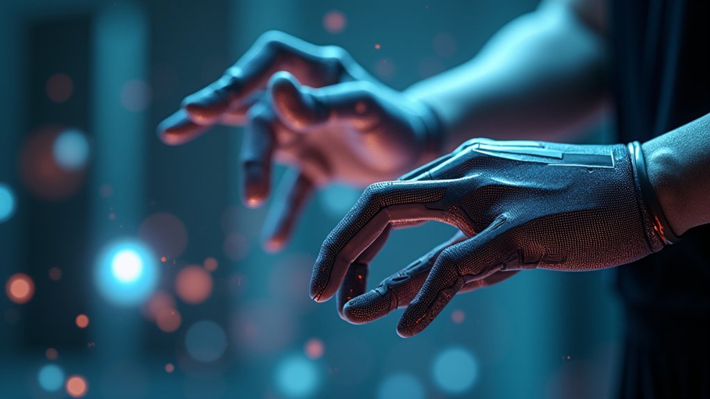 haptic gloves for sculpting