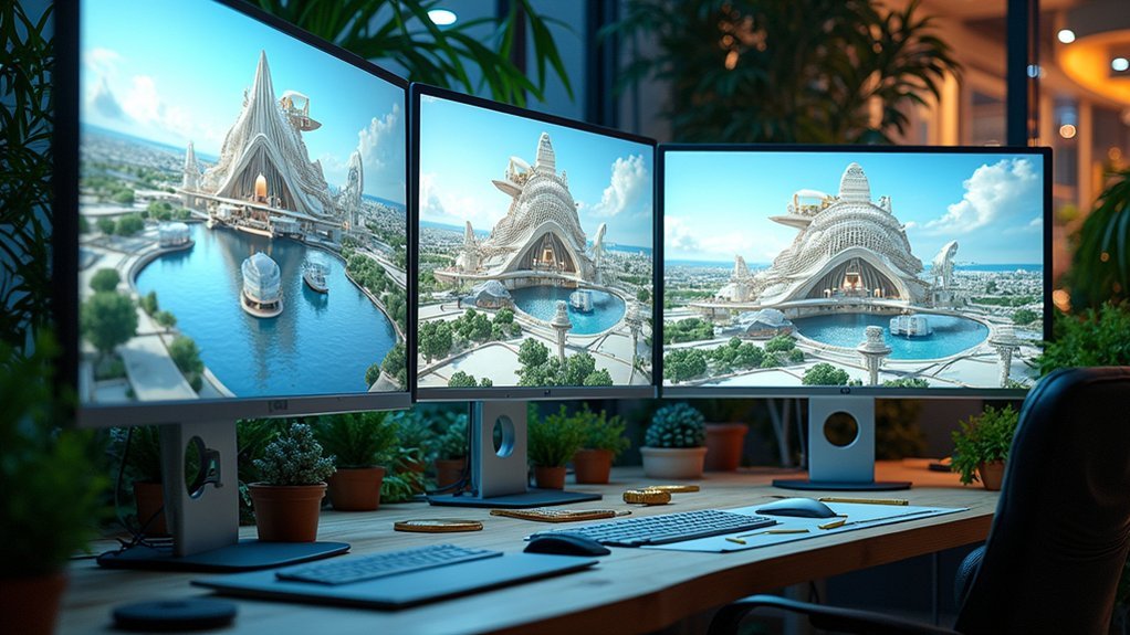immersive architectural visualization libraries