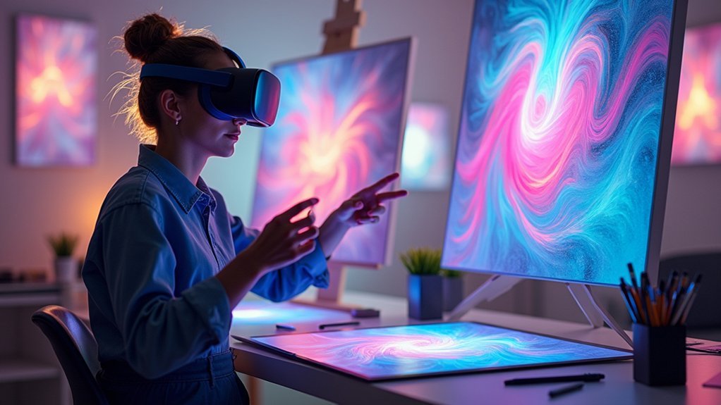immersive digital art studio