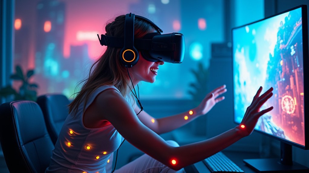 immersive gaming through movement