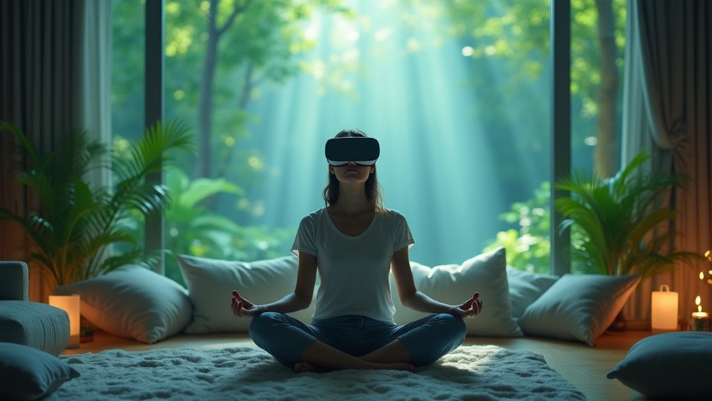 immersive guided meditation experience