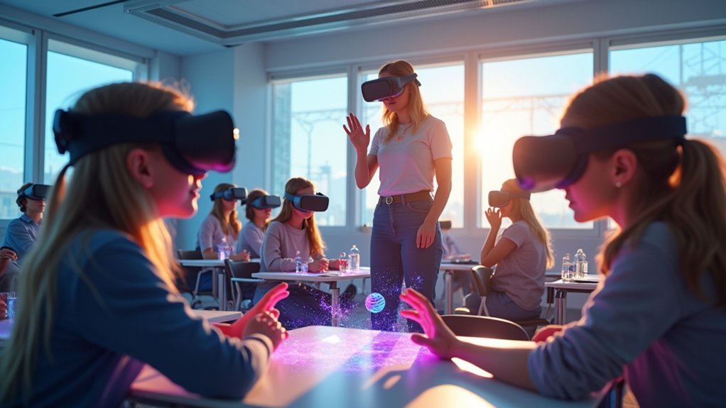 immersive learning through vr