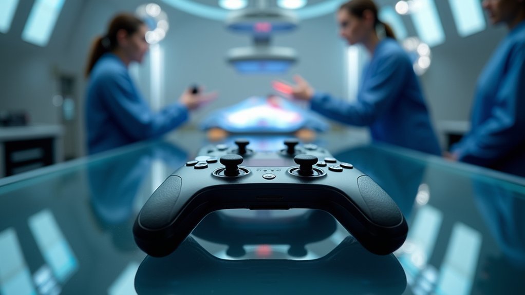 immersive surgical training controllers