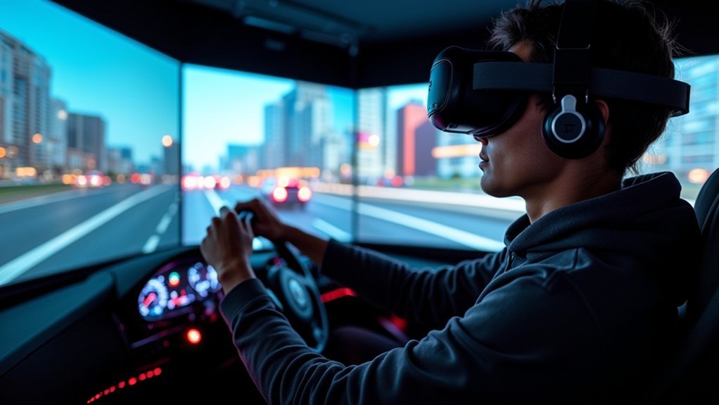 immersive virtual driving training