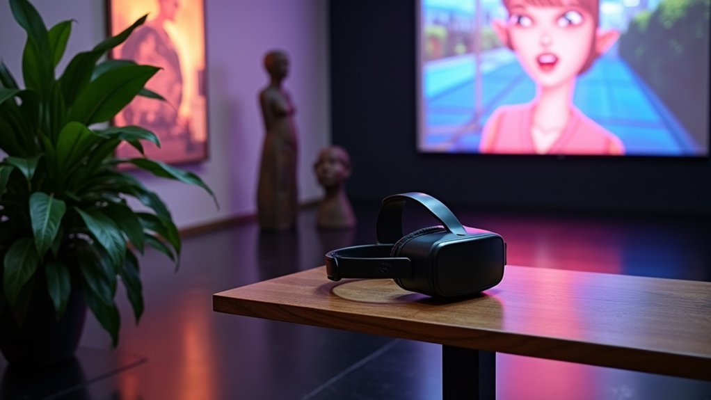immersive virtual exhibition navigation
