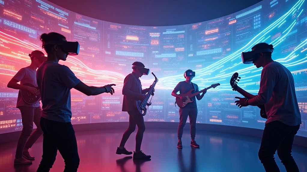 immersive virtual music practice