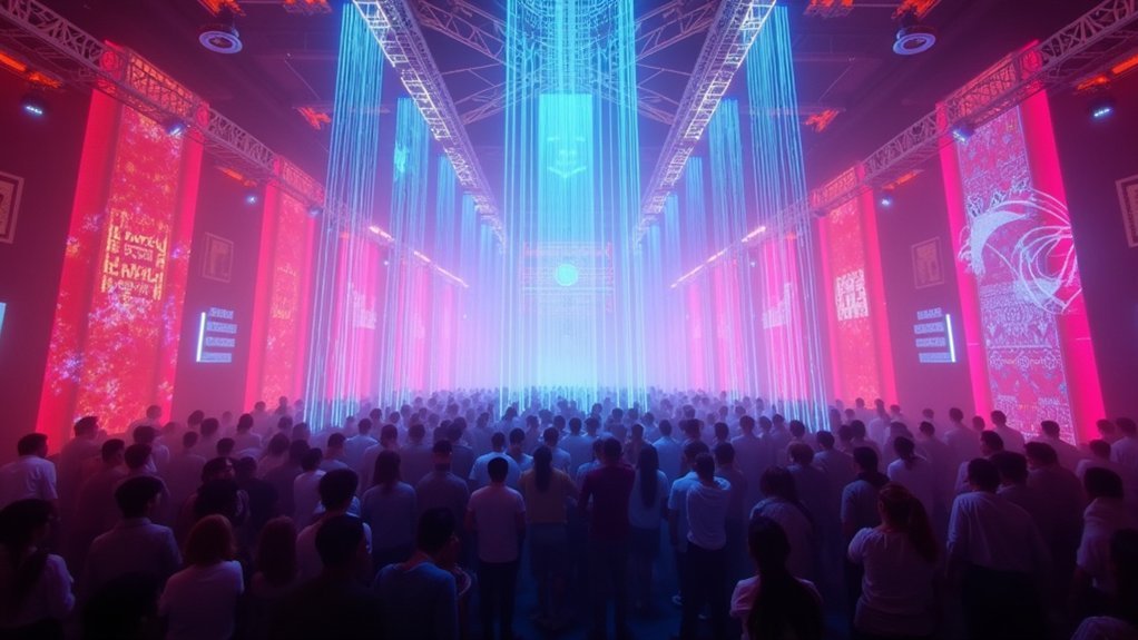immersive virtual rave experience
