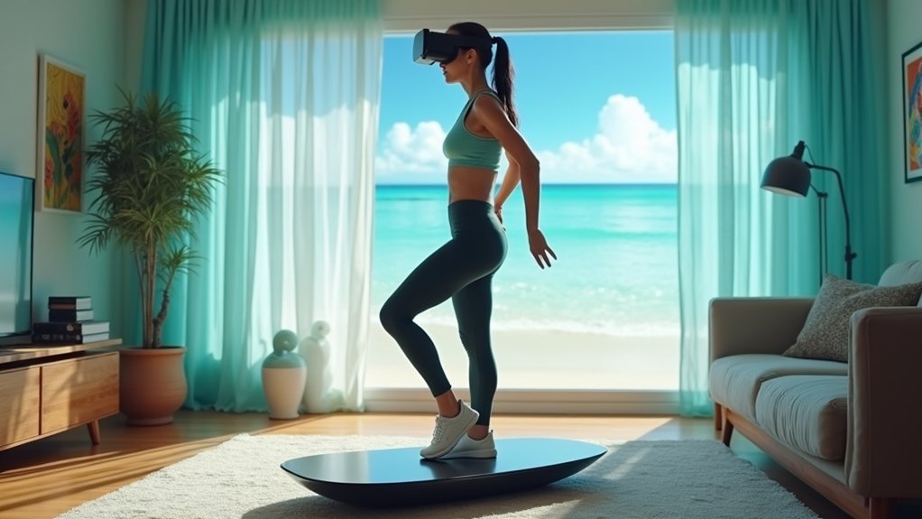 interactive balance training system