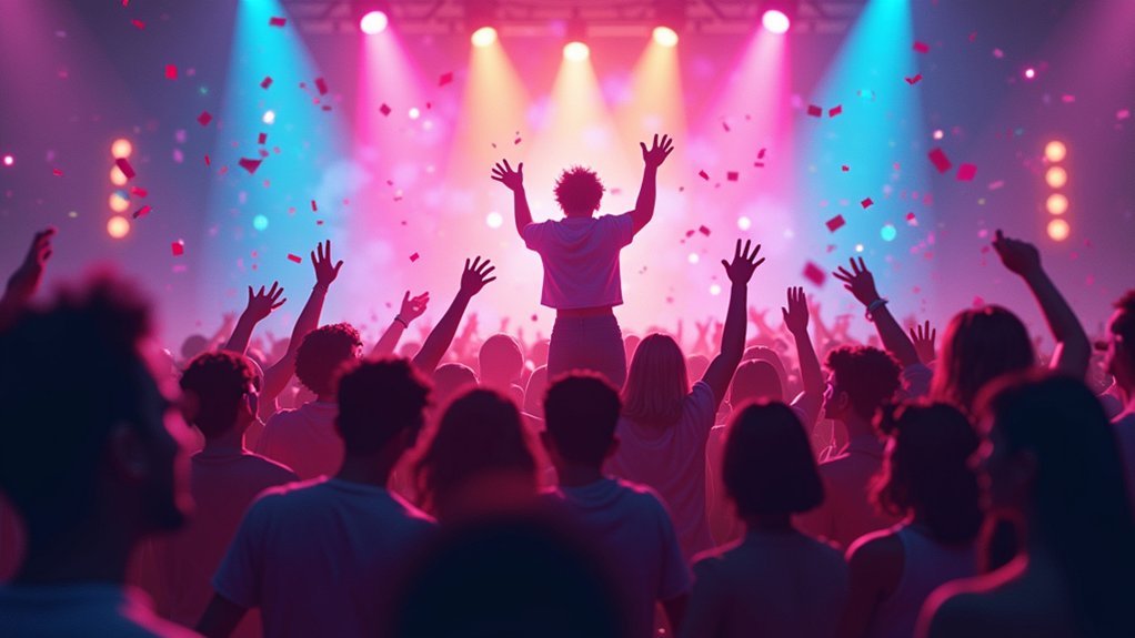 interactive virtual concert engagement