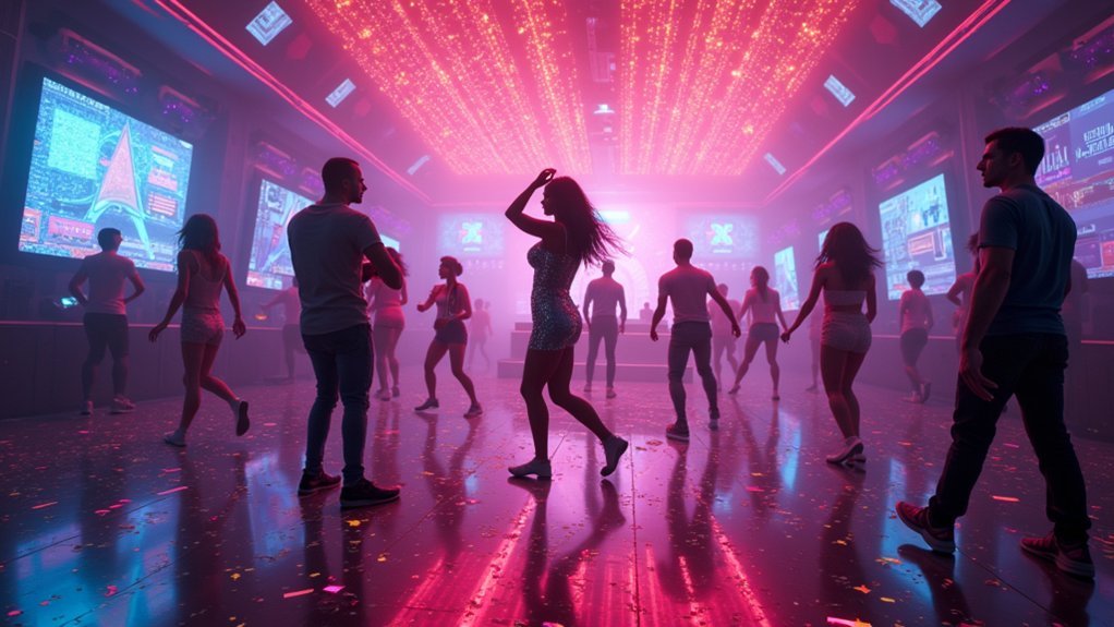 interactive virtual dance community