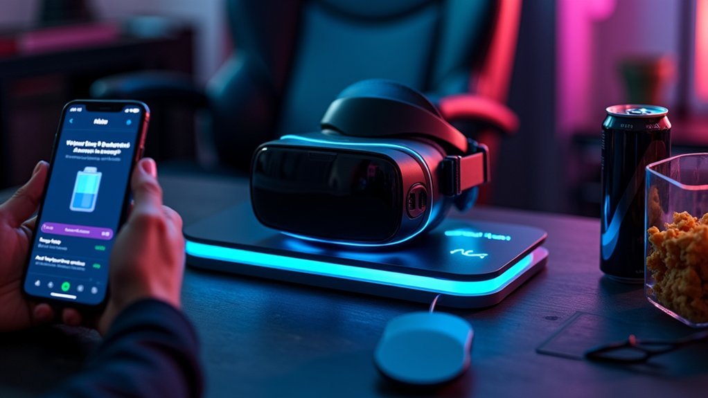 maximize vr headset battery