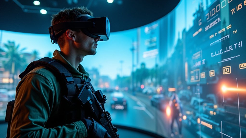 military training using technology