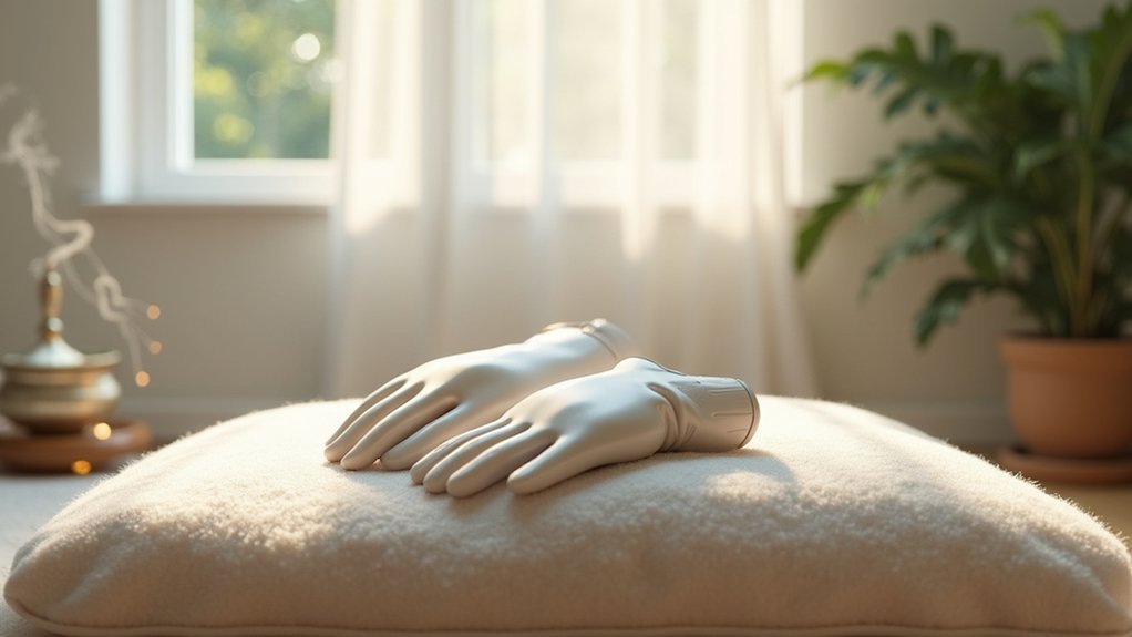 mindful tactile feedback gloves