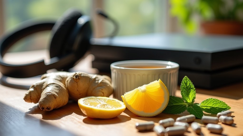 natural remedies for motion sickness