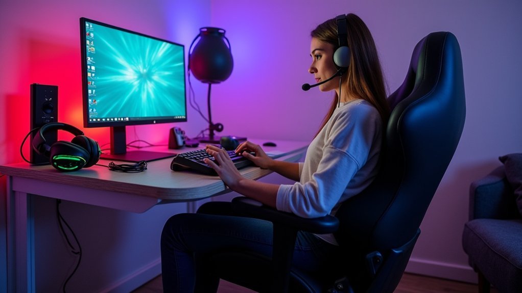 optimize gaming comfort ergonomically