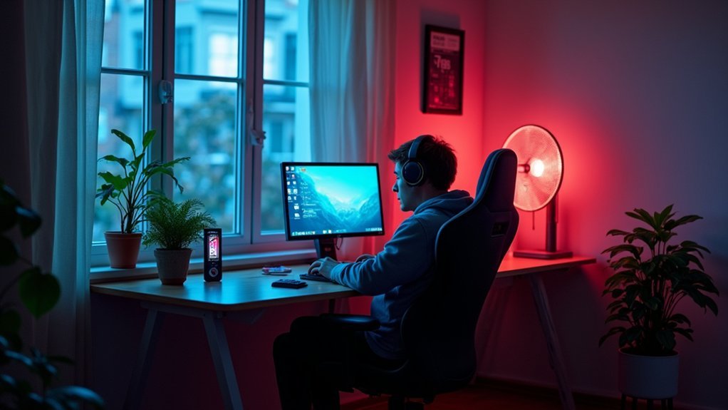 optimize temperature and ventilation