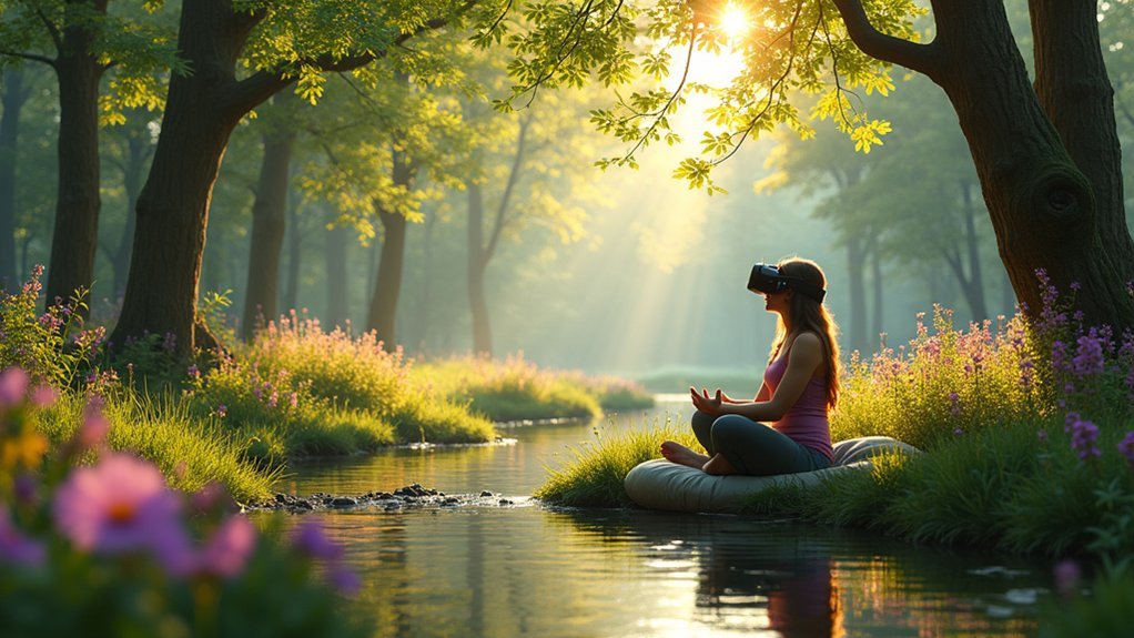 positive vr environments promote well being