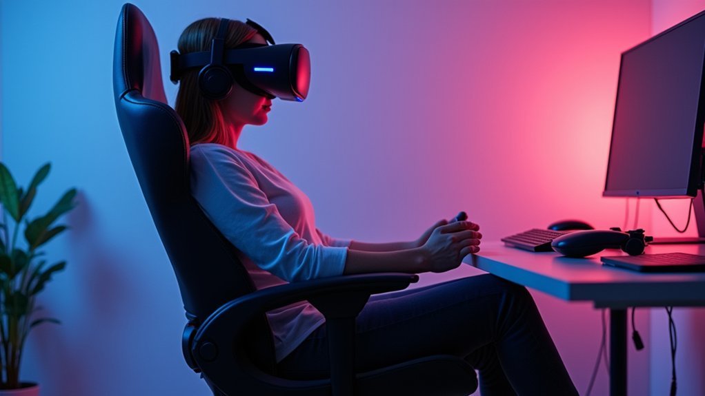 proper headset and space