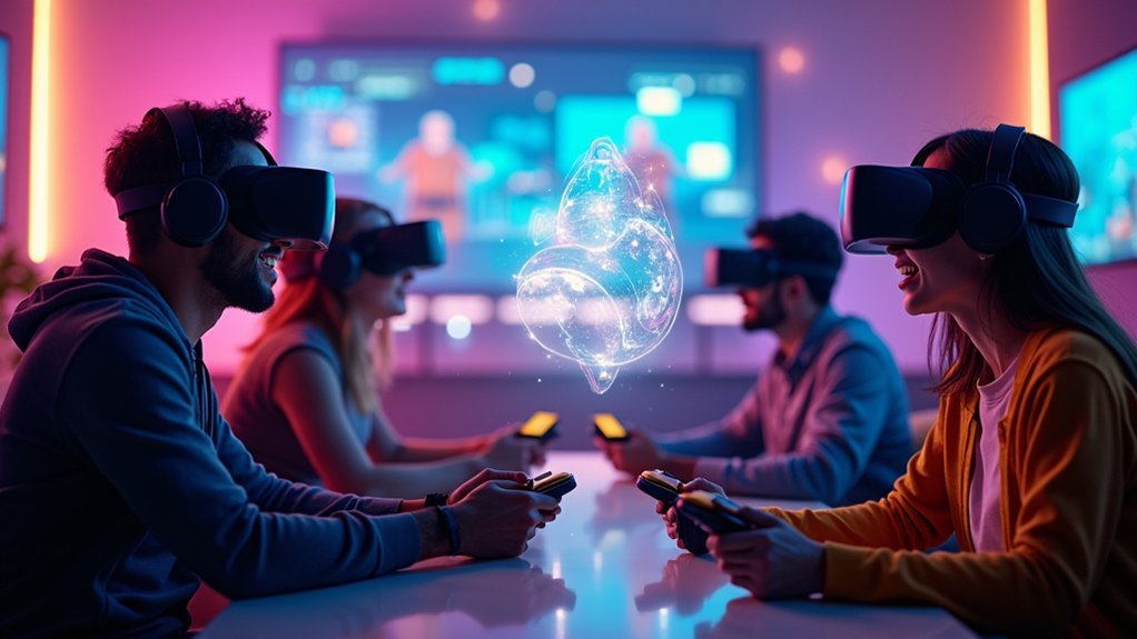 real time vr object synchronization