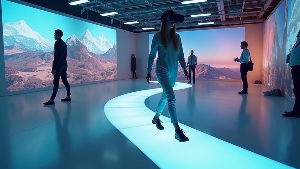 redirected walking enhances immersion