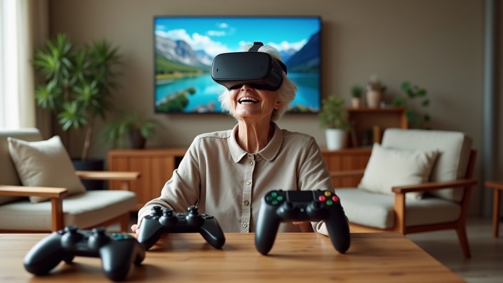 senior friendly vr interfaces