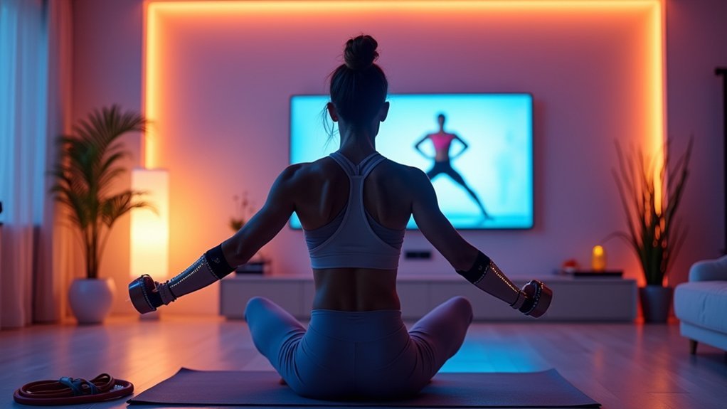 smart wearable workout weights