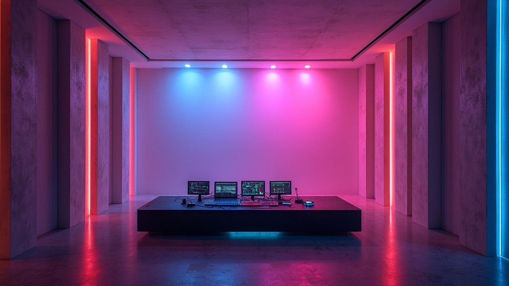 synchronized lighting control systems