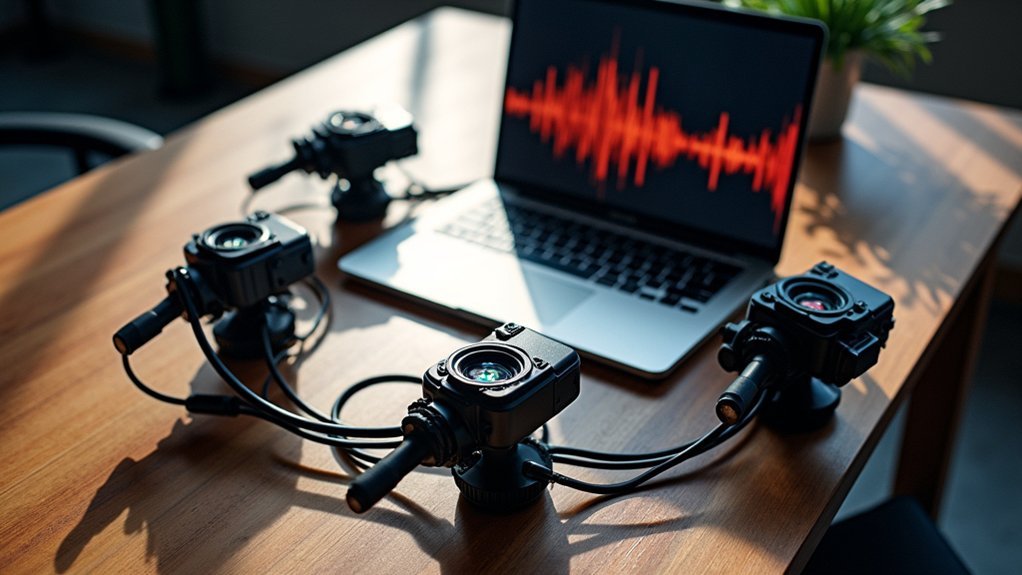syncing multi camera 360 systems