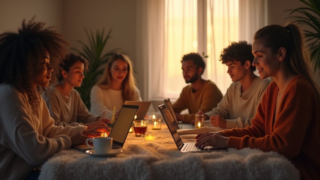 virtual anxiety support platform