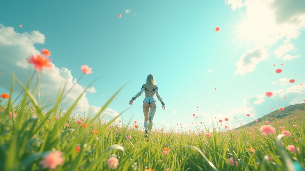 virtual movement without restraints