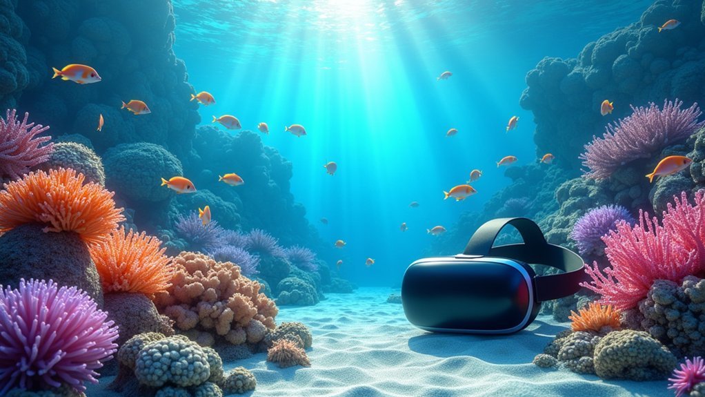 virtual reality coral exploration
